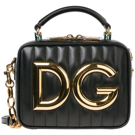 bolsa dolce gabbana negra